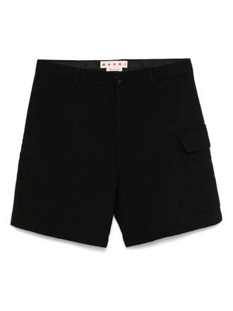 Marni confetti-embroidered shorts - Black