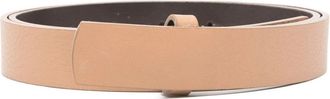 Ni&ugrave; Verstelbare riem - unisex - Riemen - Beige - S - Leer - Accessoires