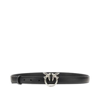 Pinko Love Birds leather belt Woman XS