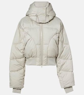 adidas by Stella McCartney Quilted cropped puffer jacket