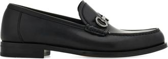 Ferragamo Mocassini con fibbia Gancini - Nero
