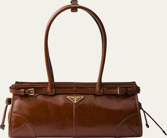 Prada Bonnie Medium Leather Shoulder Bag