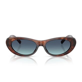 Tiffany & Co. Sunglasses Tf4236 U 84219 S Havana/Blue Women