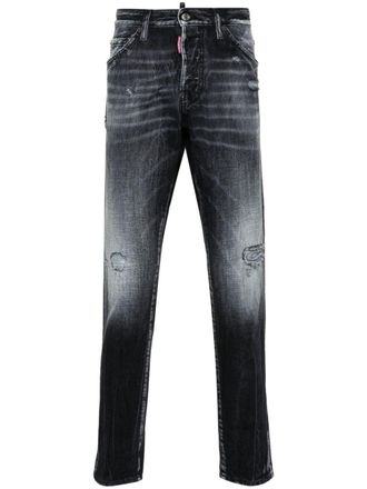 Dsquared2 Cool Guy slim-leg jeans - men - Cotton/Polyester/Cotton - 46 - Blue
