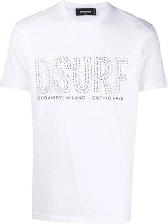 Dsquared2 T-Shirts - Heren - T-shirts - Wit - M - Tops
