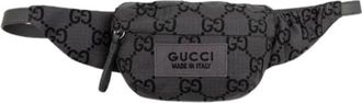 Gucci Pre-owned Vintage Belt Bag - Dames - Vintage Heuptassen - Grijs - ONE Size - Leer - Vintage