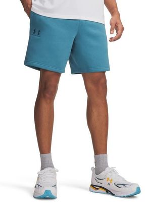 Under Armour Icon Fleece Sweat Shorts in Boundless Blue at Nordstrom, Size Xx-Large