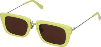 Jacquemus Yellow Acetate Womens Sunglasses