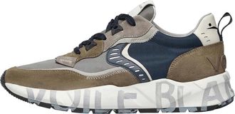 Voile Blanche Suede and fabric sneakers Club 01. - Heren - Sneakers - Veelkleurig - 40 EU - Schoenen