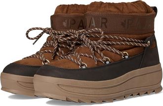 Pajar Galaxy Mini Suede Womens Cold Weather Boots Chestnut/Brown : 8.5 M, Suede/Synthetic