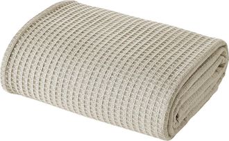 Modern Threads Cotton Waffle Blanket in Oatmeal at Nordstrom Rack, Size King/california King