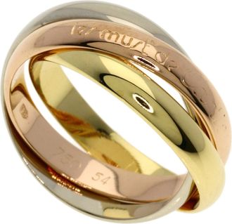 Cartier Yellow Gold (18K) Pink Gold (18K) White Gold (18K) Band Ring (Pre-Owned)