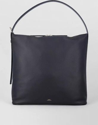 A.P.C. vera maxi leather shoulder bag