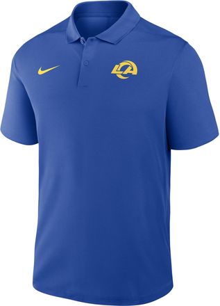 Nike Los Angeles Rams Logo Victory Nike Mens Dri-FIT NFL Polo in Blue | 03584EV9X-R0T
