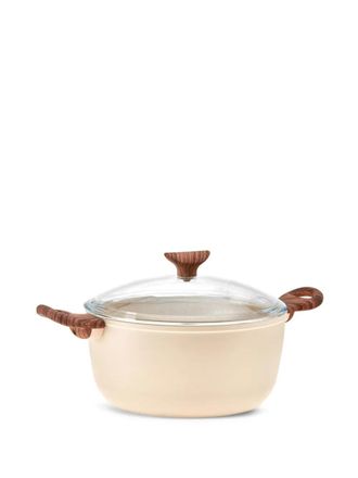 Sambonet stoneware cooking pot - Pink