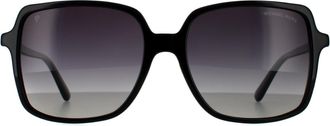 Michael Kors Square Grey Grey Gradient Polarized Sunglasses