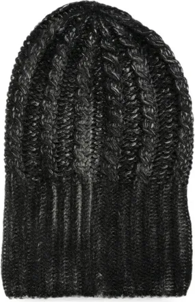 Avant Toi Hat Cashmere Hand Painted Braided Hat