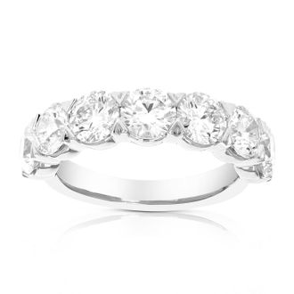 Vir Jewels 4 cttw Lab Grown Diamond Wedding Band in 14K White Gold For Women