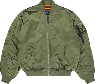 Alpha Industries Ma-1 UV Bomber Jacket - Heren - Bomber jackets - Groen - M - Polyester - Jassen
