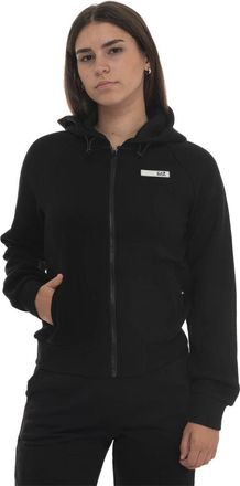 Emporio Armani Emporio Armani Ea7, Dames, Sweatshirts & Hoodies, Zwart, Maat: XL Katoen