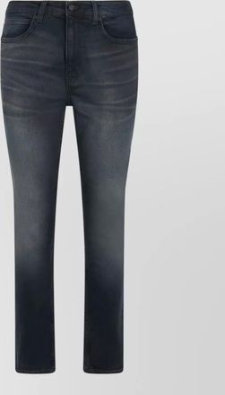 HUGO BOSS slim fit cotton denim straight leg jeans