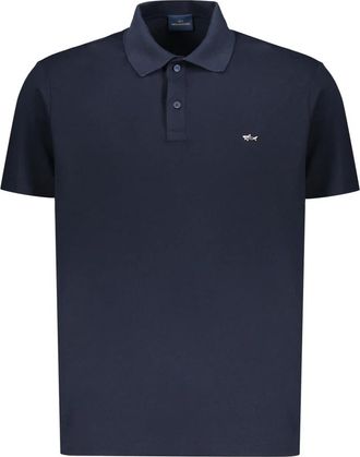 Paul & Shark Polo - Heren - Polos - Blauw - M - Katoen - Tops