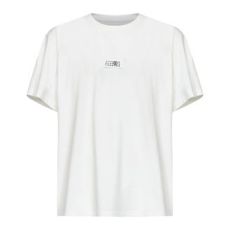 Maison Margiela T-Shirts, male, White, Size: XS Numeric Signature T-shirt