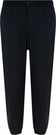 Emporio Armani Broeken, Heren, Blauw, M, Blauwe Slim Fit Broek 3D1Pa 01Jwpz 0920