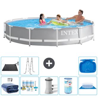 Intex Piscina Prism Frame Redonda - 366x76 Cm - 7-piezas S31929