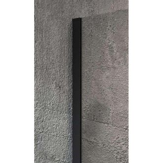 Gelco Design Gelco Vario - Perfil De Pared 2000 Mm, Negro Mate Gx1014