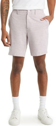 Original Penguin Heather Stripe Chino Shorts in Lavender Frost at Nordstrom Rack, Size 32