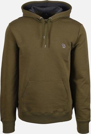 Paul Smith Mens PAUL SMITH REG FIT HOODY GREEN - Size: 40