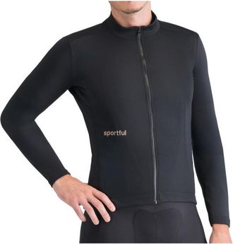 Sportful Classic Thermal Jersey Velotrikot für Herren | schwarz