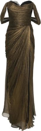 Iris Serban Abito lungo Natasha - Marrone