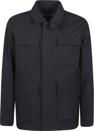 People of Shibuya Jassen, Heren, Blauw, M, Waterdichte Jas