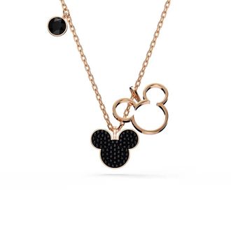 Swarovski Mickey & Minnie Pendant Necklace