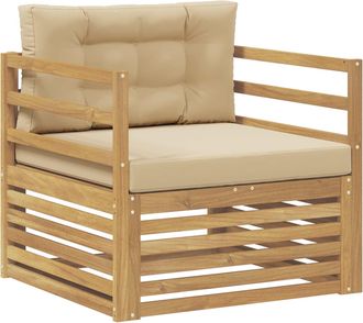 vidaXL Vidaxl Sof&aacute; De Exterior Y Beige