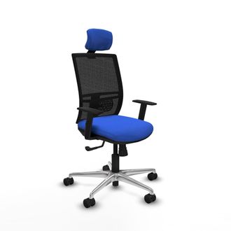 Piqueras y Crespo Silla Ergon&oacute;mica Piqueras Y Crespo Yunquera Negro 120 Kg