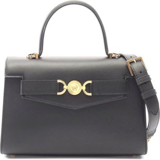 Versace Medusa 95 2WAY Leather Handbag