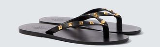 Valentino Garavani Rockstud leather thong sandals