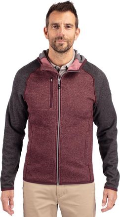 Cutter & Buck Mainsail Full Zip Hooded Mens Jacket