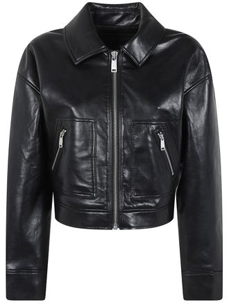Anine Bing Jacket Recycled Leather Assan