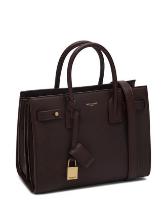 Saint Laurent Leren shopper - Rood