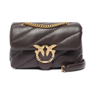 Pinko Pinko, Tassen, Dames, Bruin, ONE Size, Puff Mini New Buckle
