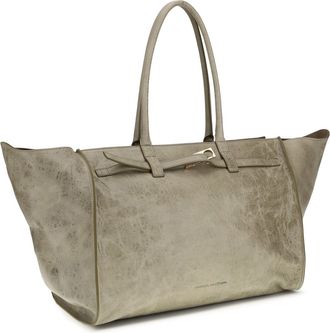 Benedetta Bruzziches Womens Weekend Bag Mame Toasted Coconut Calf Suede Shoulder