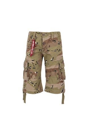 Alpha Industries Shorts ALPHA INDUSTRIES Jet Short Camo, Herren, Gr. 32, Normalgr&ouml;ssen, braun, Obermaterial: 100% Baumwolle; Futter: 100% Baumwolle, Hosen Shorts