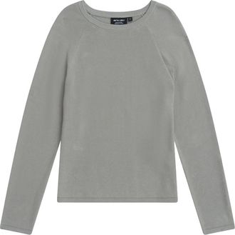 Animal Textured Cotton Sweater in Light Khaki at Nordstrom, Size X-Large