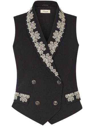 Temperley London Lottie waistcoat - Black