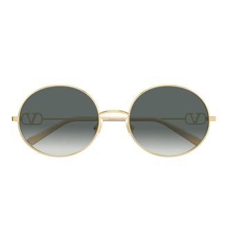 Valentino Sunglasses Vg0027 S 001 Gold/Grey Women