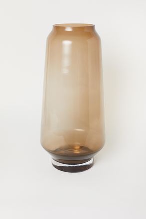 H&M Grosse Glasvase - Beige